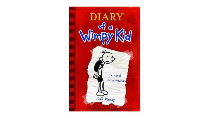 Book series for reluctant readers - Diary of a Wimpy Kid