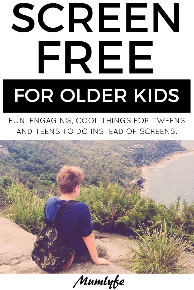 Screen free activities for older - cool and engaging things to do instead of screens