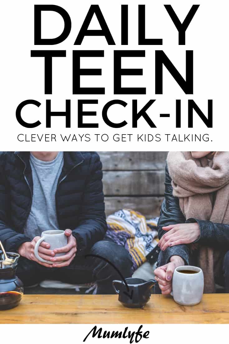 Daily teen check-in - how to keep the conversation going with your teen