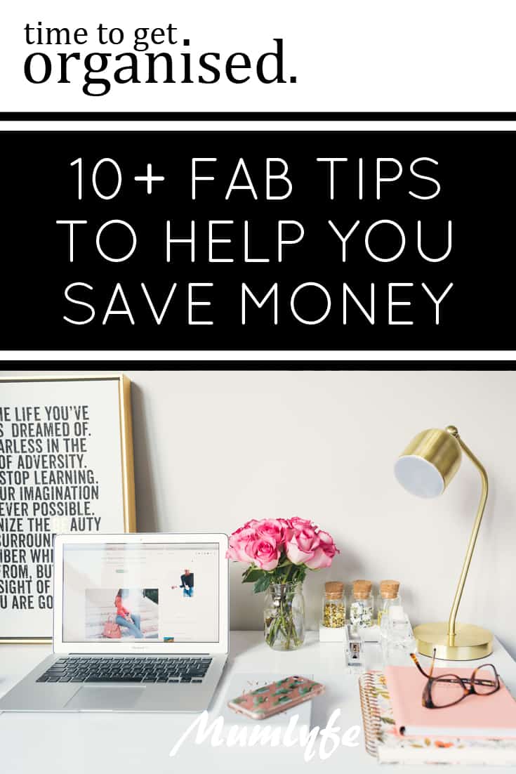 Time to get organised - stick to a budget and save real money