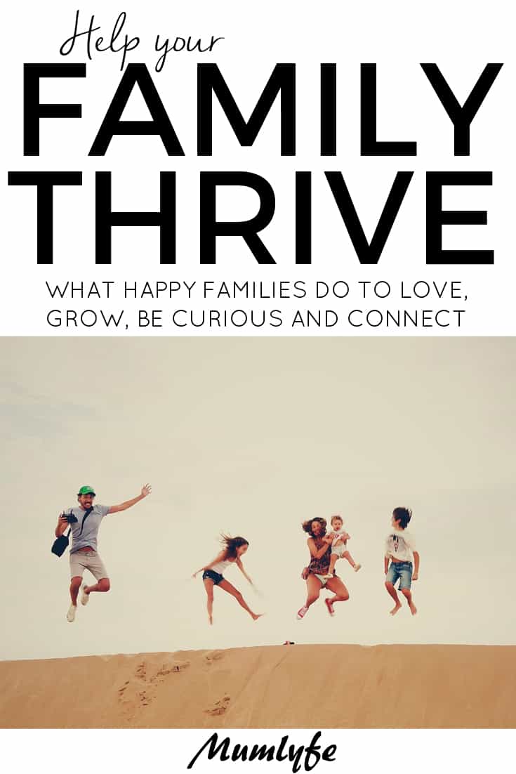 What thriving families do differently