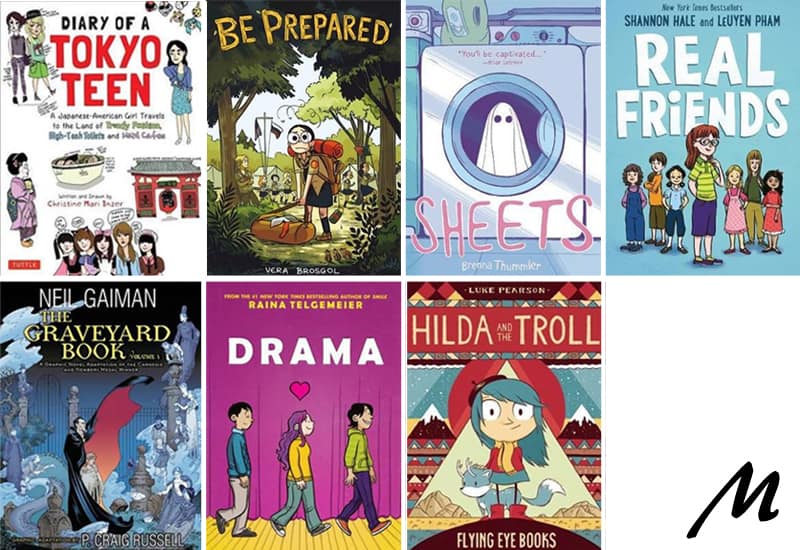 Graphic novels that make great gifts for reluctant readers