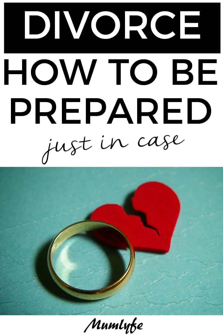How to prepare for divorce - just in case #divorce #money