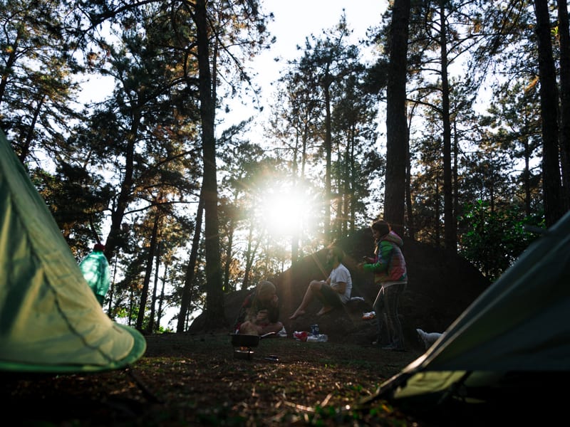 Great ways to have fun with friends - camping