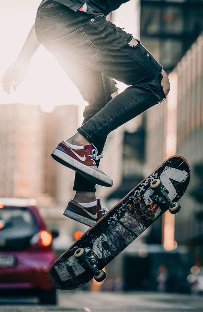 Hobbies for teens in lockdown - skateboarding