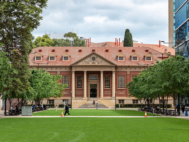 Barr Smith Library at the University of Adelaide