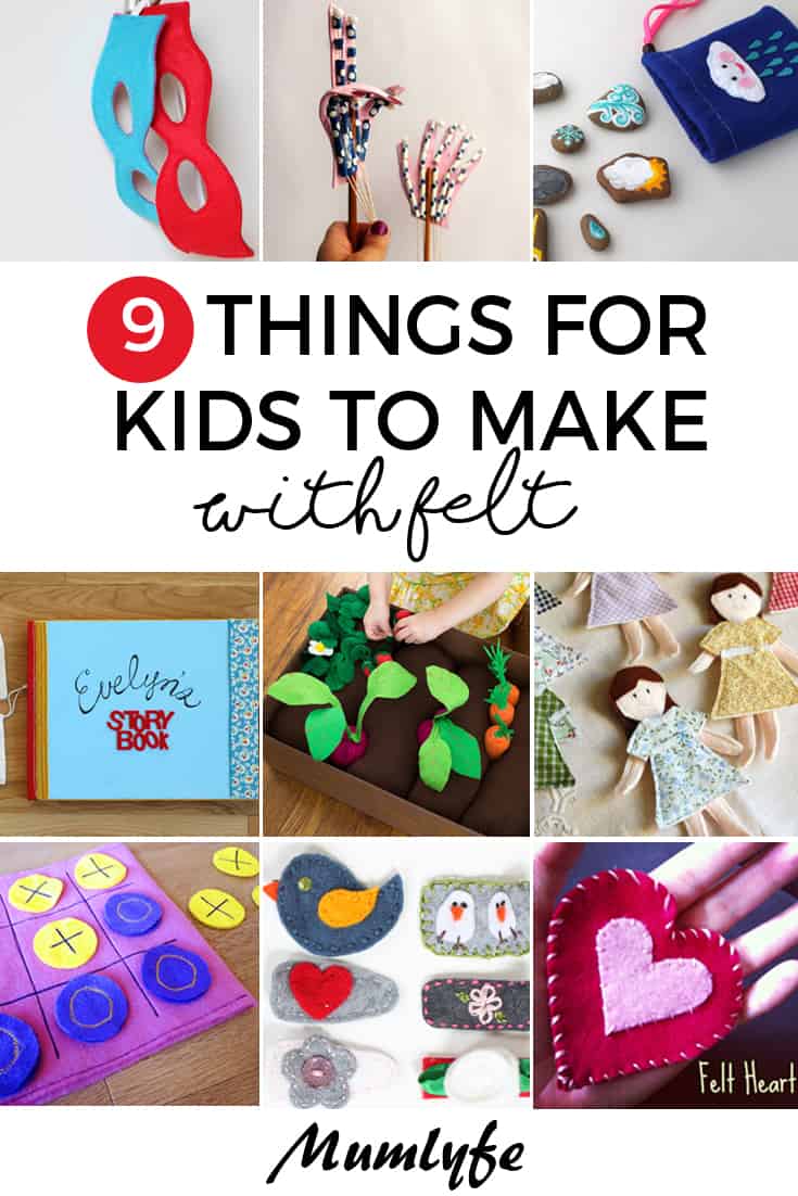 9 things for kids to make with felt