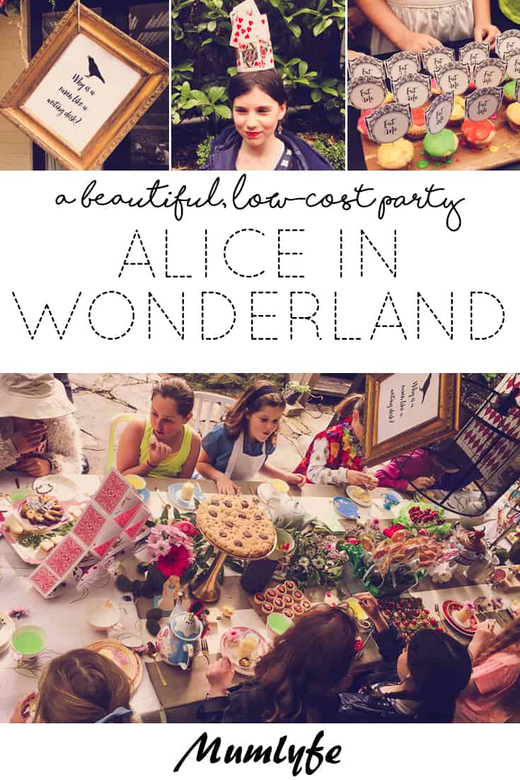 Alice in Wonderland party ideas