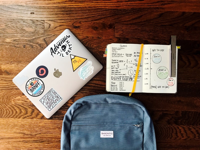 Hacks for school mornings - kids pack bags