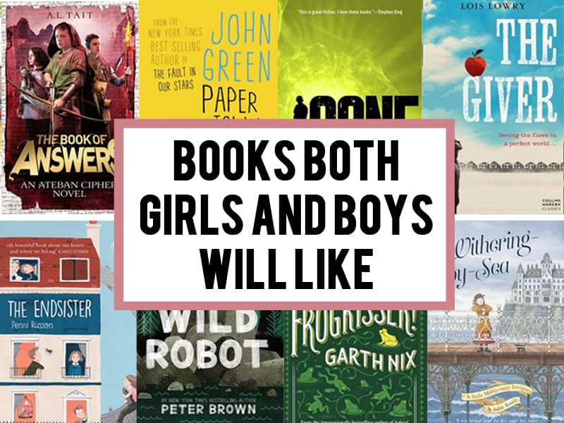 16+ must-read books both girls and boys like (kids aged 7+)