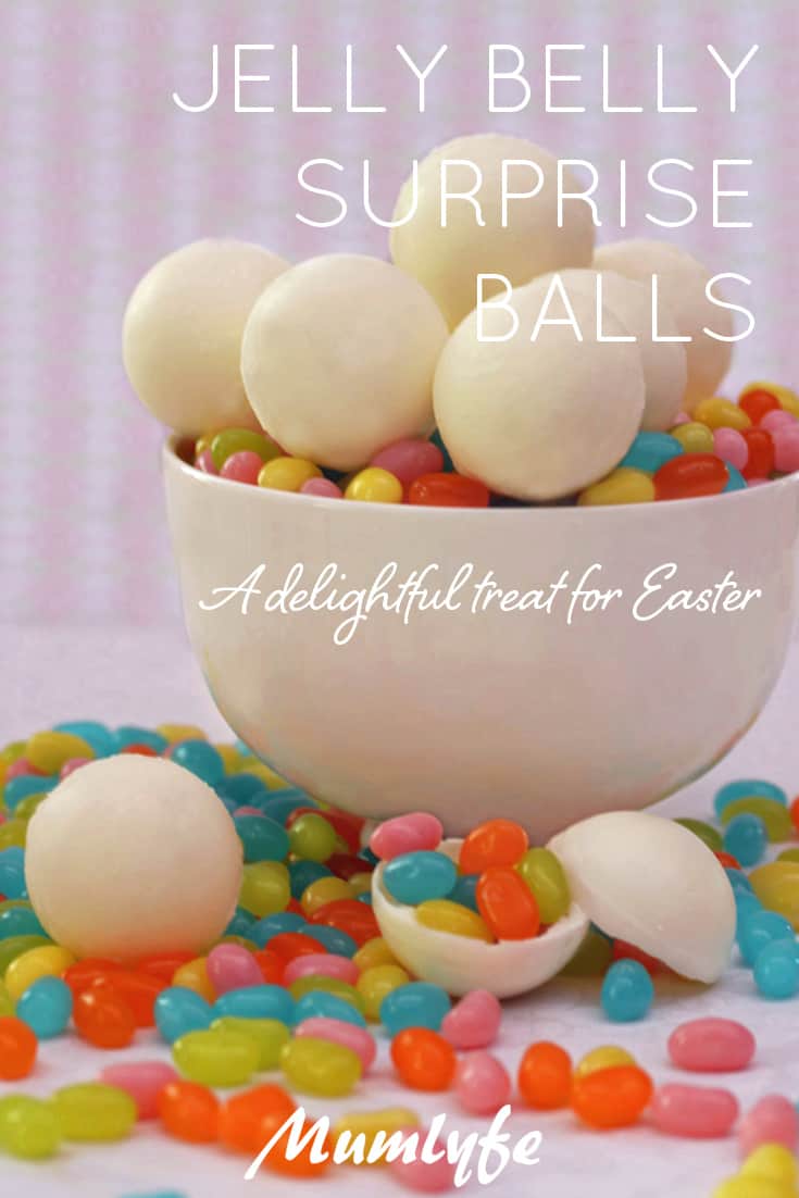 Jelly Belly Surprise Balls - a delightful Easter recipe