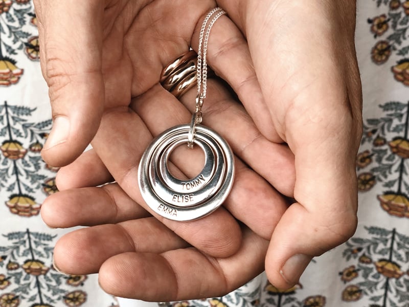 Win an Uberkate circle pendant for a very happy Mother’s Day