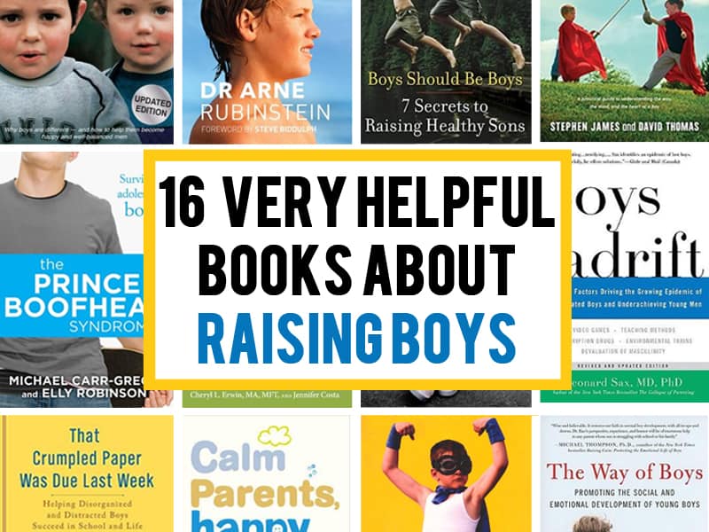 16 very helpful books about raising boys