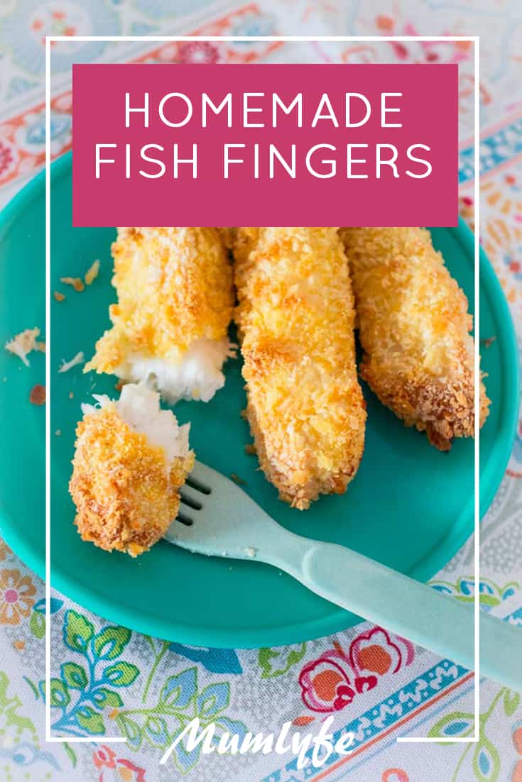 Homemade fish fingers with panko crumb - so much nicer than store-bought