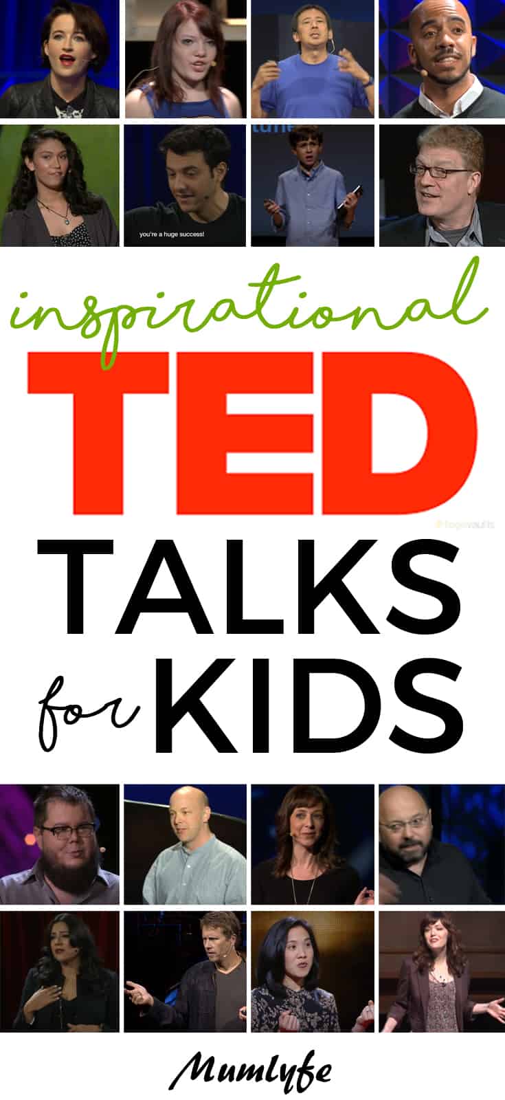 Inspirational TED TALKS for KIDS