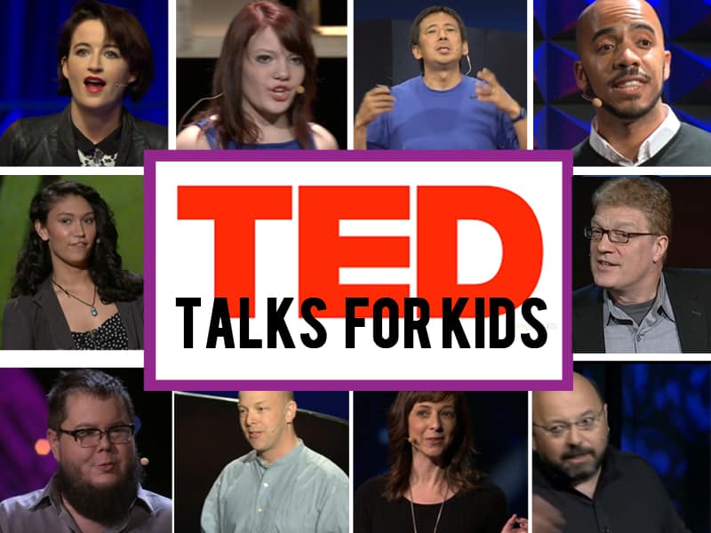 16 inspiring TED Talks for kids