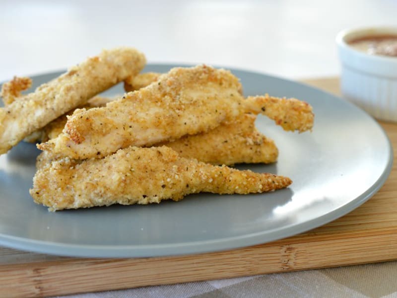 It’s easy to make your own baked chicken tenders
