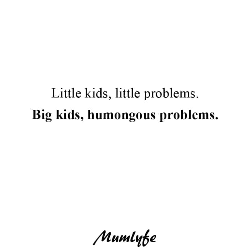 Little kids little problems big kids big problems
