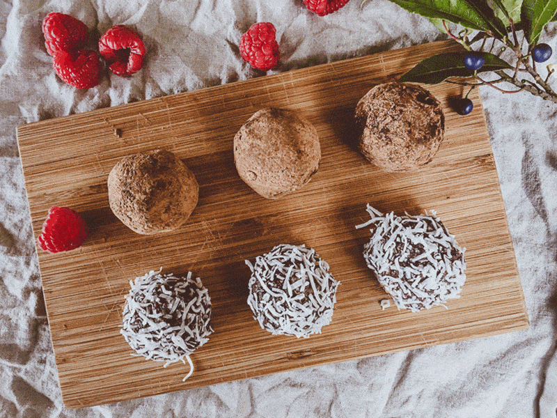 Raspberry rum balls are a new Christmas classic