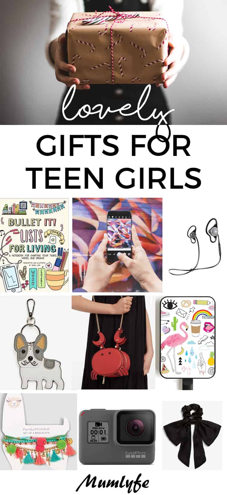 Lovely gifts for teen girls - gifts teen girls will love