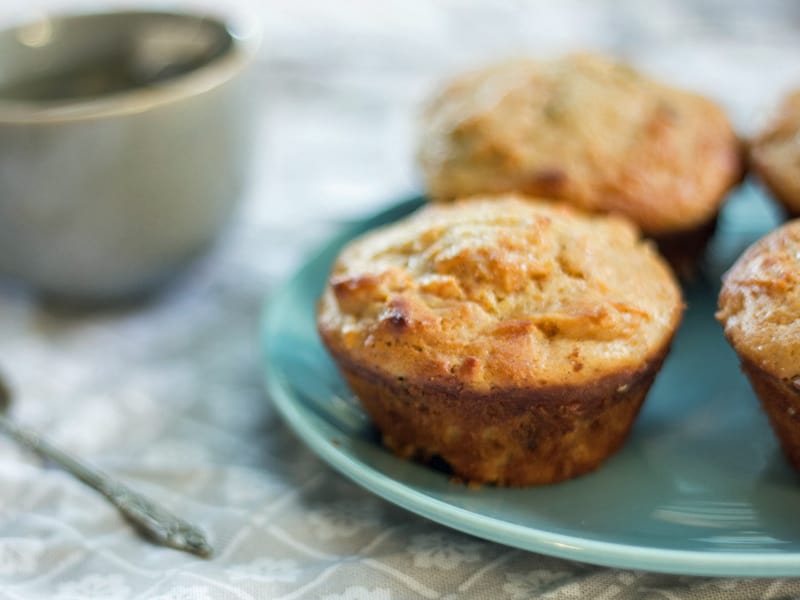 Honey and carrot muffins - great in the lunchbox