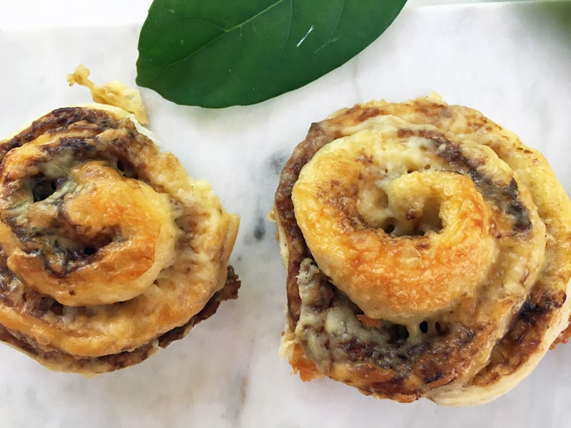 Cheesymite scrolls - Vegemite and cheese scrolls for the lunchbox