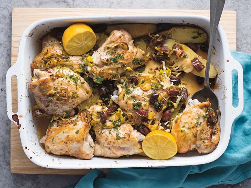 Make this one-pot Mediterranean chicken recipe tonight