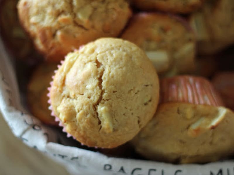 Easy apple muffins - perfect for afternoon tea