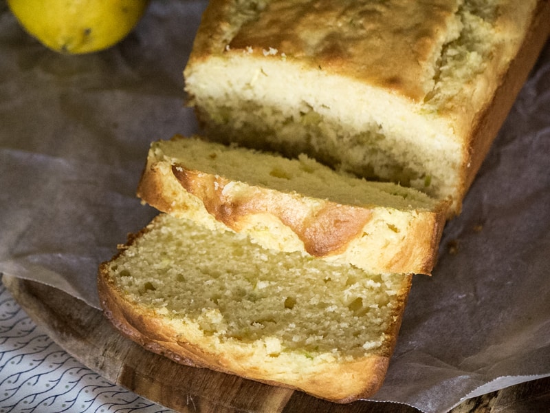 Treat yourself to this divine zucchini and lemon loaf