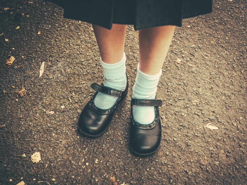 Back to school overwhelm brought on by school shoes