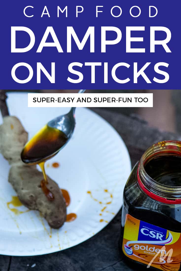 Damper on sticks recipe