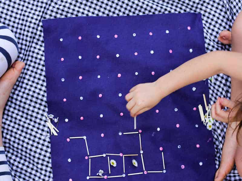 How to play the game of squares + DIY squares game board