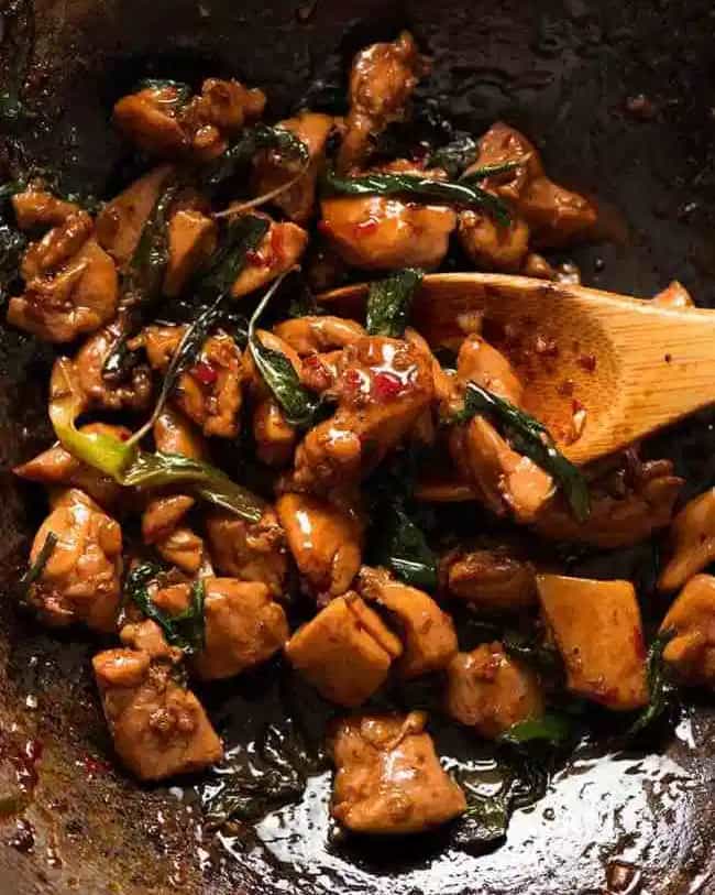 Thai basil chicken is the king of super quick dinners