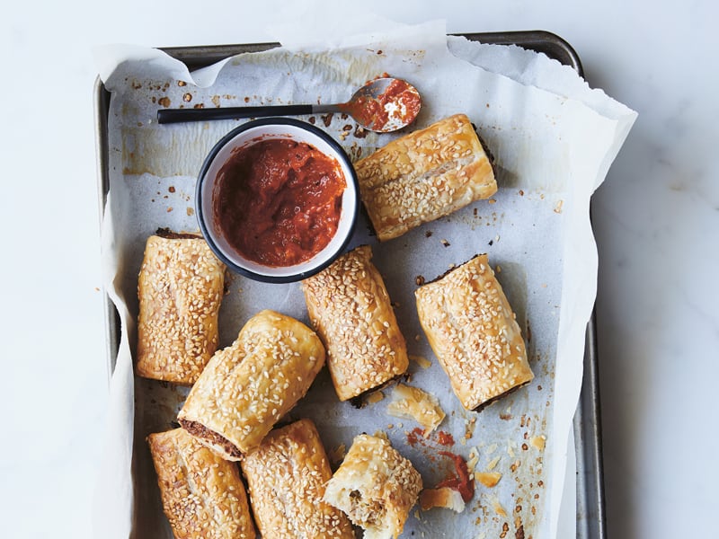 Sausage rolls recipe - packed with veggies and utterly delicious
