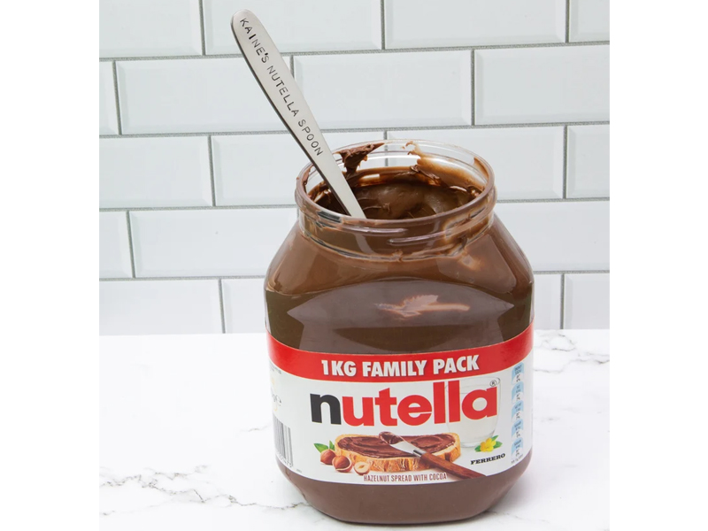Nutella spoon for Christmas