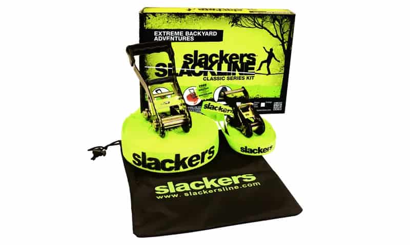 Slacker slackline is a great gift for teen boys