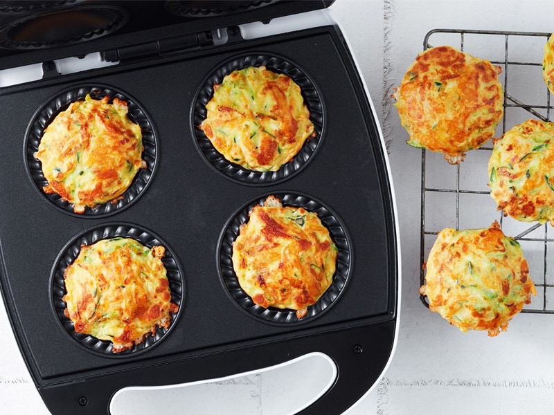 Lunchbox ideas: pie maker zucchini muffins