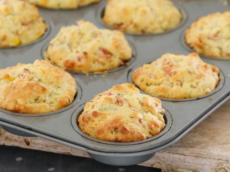 Bake Play Smile's savoury lunchbox muffins