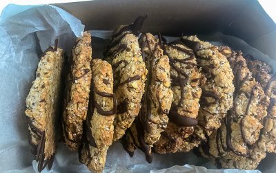 Oat, LSA and chia biscuits (olsac biscuits are a thing)