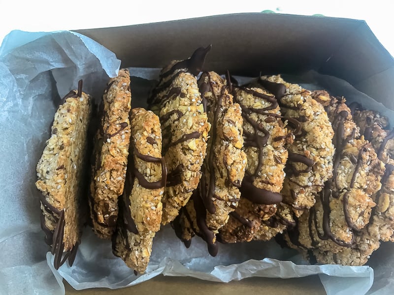 Oat, LSA and chia biscuits (olsac biscuits are a thing)