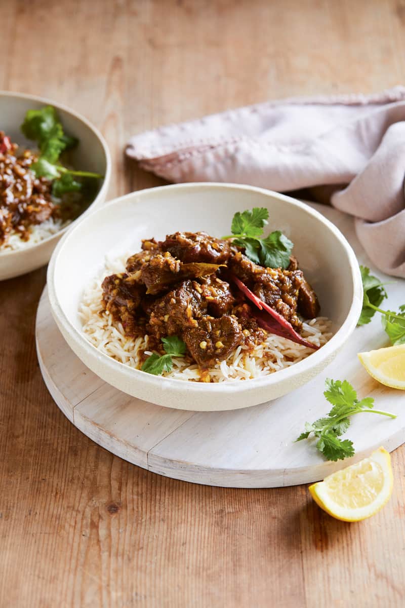Marie's lamb curry is a must-try for dinner