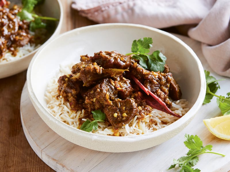 Marie's lamb curry is perfect for family dinner