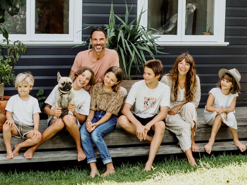 Courtney Adamo - Family in Byron Bay