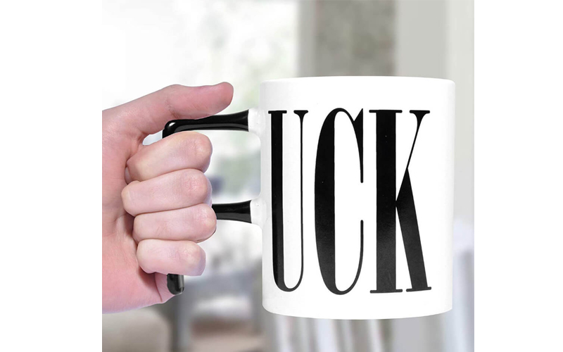 F UCK mug