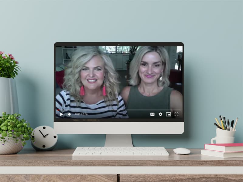 Carolyn and Gillian run a webinar to help connect women going through divorce.