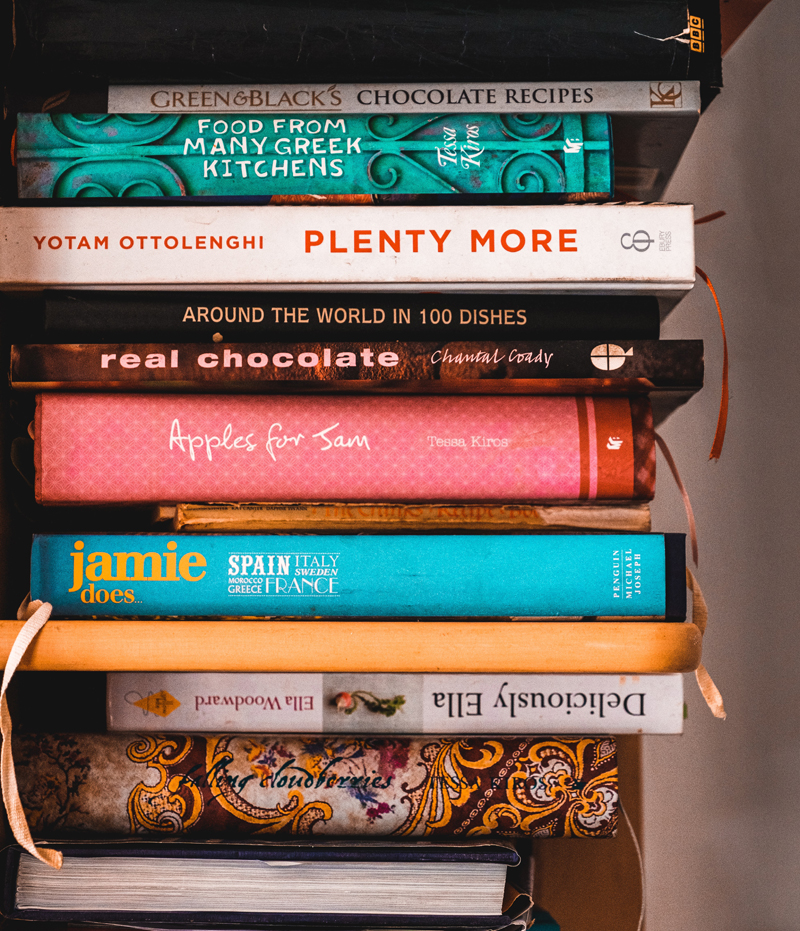 Don't hoard cookbooks if you can possibly help it